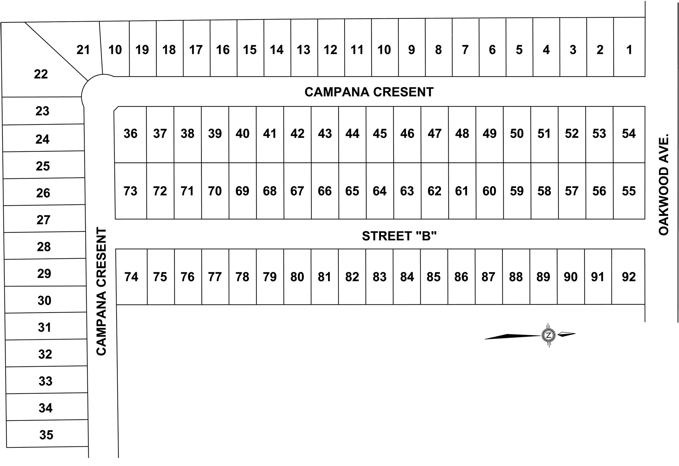 Map of Lakeshore New Centre Estates Phase 2